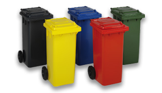Wheelie bin 2 wheel