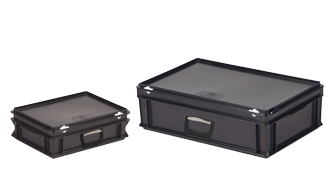 ESD carrying cases and ESD cases