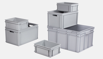 Normbox with closed sidewalls sustainable