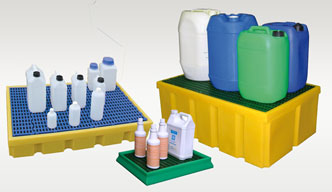 Spill containment pallet