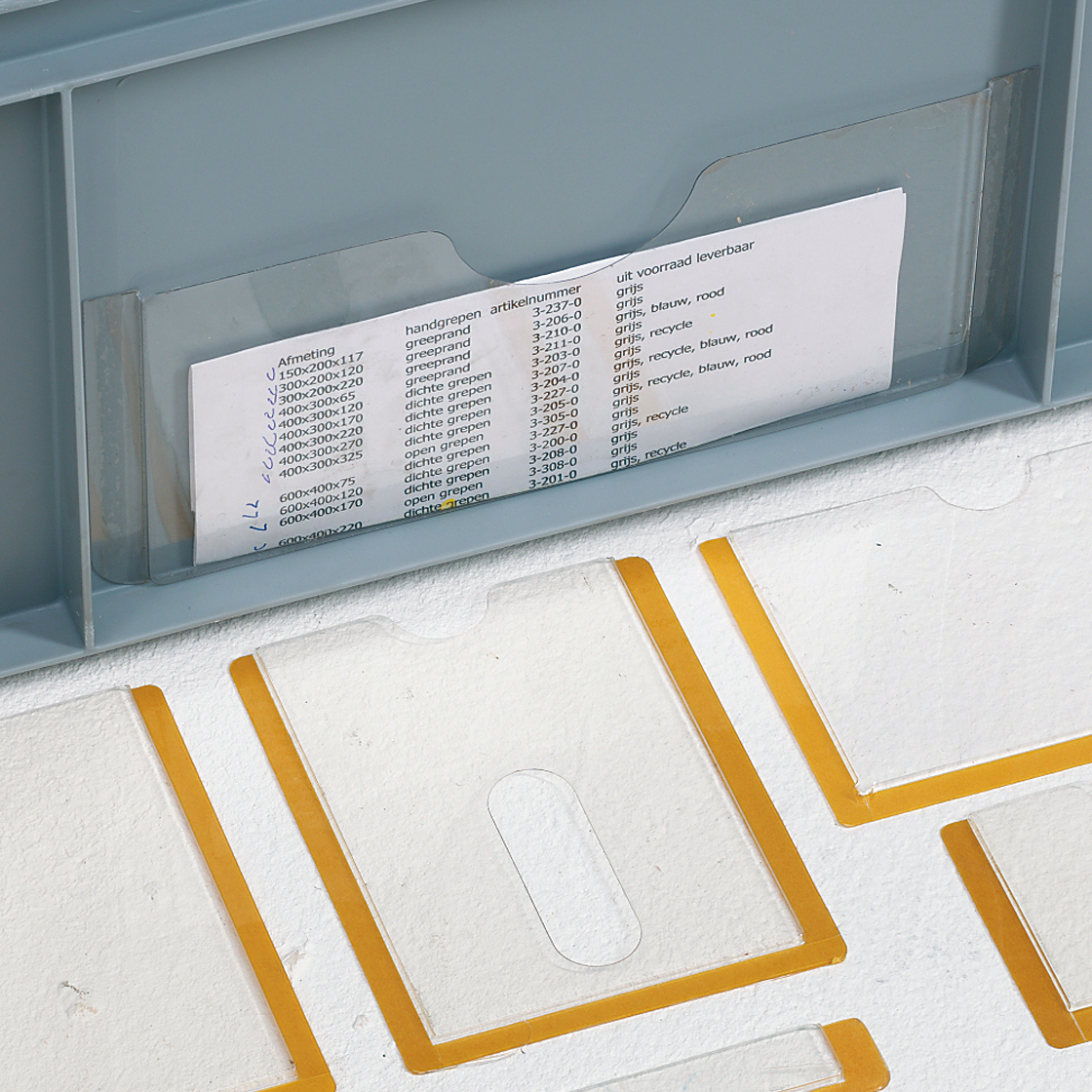 Etiketten en labels voor kunststof koffers